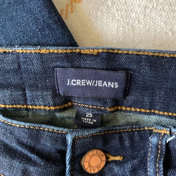 J. Crew/Jeans Toothpick Curvy Size 25 - Picture 5 of 13